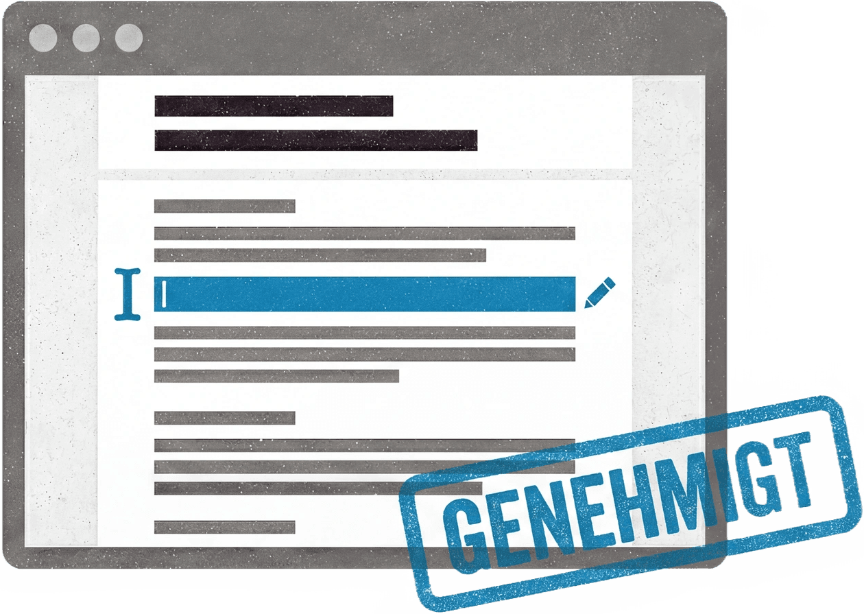 KI-generiertes Bauprotokoll prüfen und freigeben